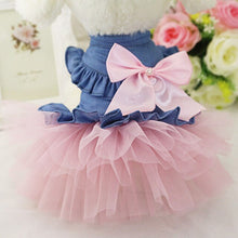 Load image into Gallery viewer, Spring Summer Denim Cat Clothes for Cats Fashion Cat Coat Jacket Warm Outfits Lovely Pet Cat Clothing 11a30Q