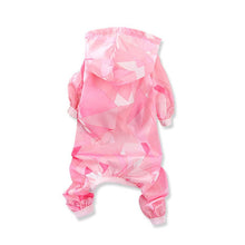 Load image into Gallery viewer, Fashion Sunscreen Pet Cat Coat Jacket Jumpsuit for Small Dogs Cats Waterproof Puppy Clothes Chihuahua Kitten Raincoat Blue Pink
