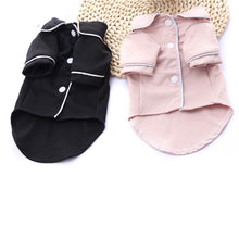 Load image into Gallery viewer, Pet puppy dog Cat French pajamas Teddy Poodle clothes cat costume two feet clothes spring and summer clothes