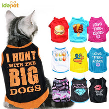 Load image into Gallery viewer, Summer Pet Cat Clothes for Cat Clothing Pet Clothes for Cats Coat Jacket Clothing for Cats Cool Kitty Costume Pet Products 48A1